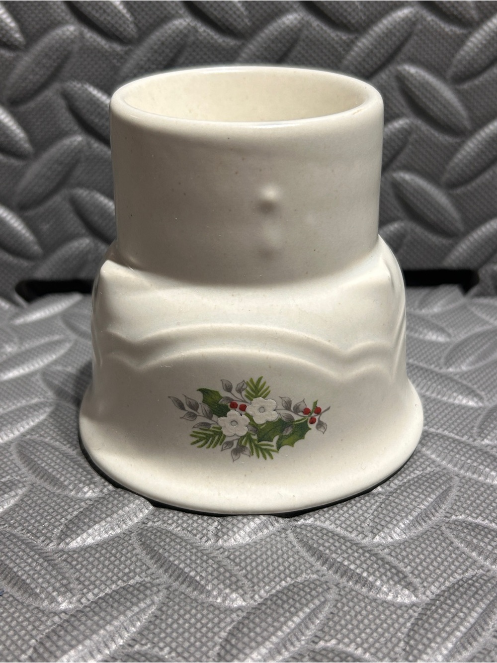 Pfaltzgraff Christmas Heirloom Hurricane Lamp Base Only
